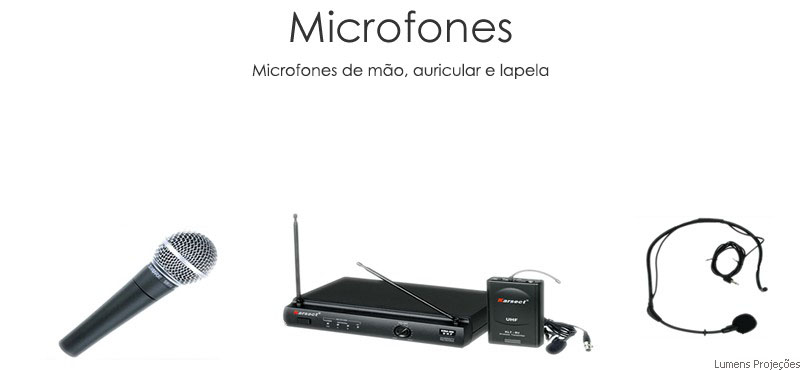 Microfones